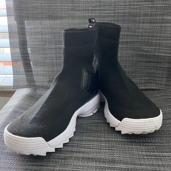 fila disruptor sock boot